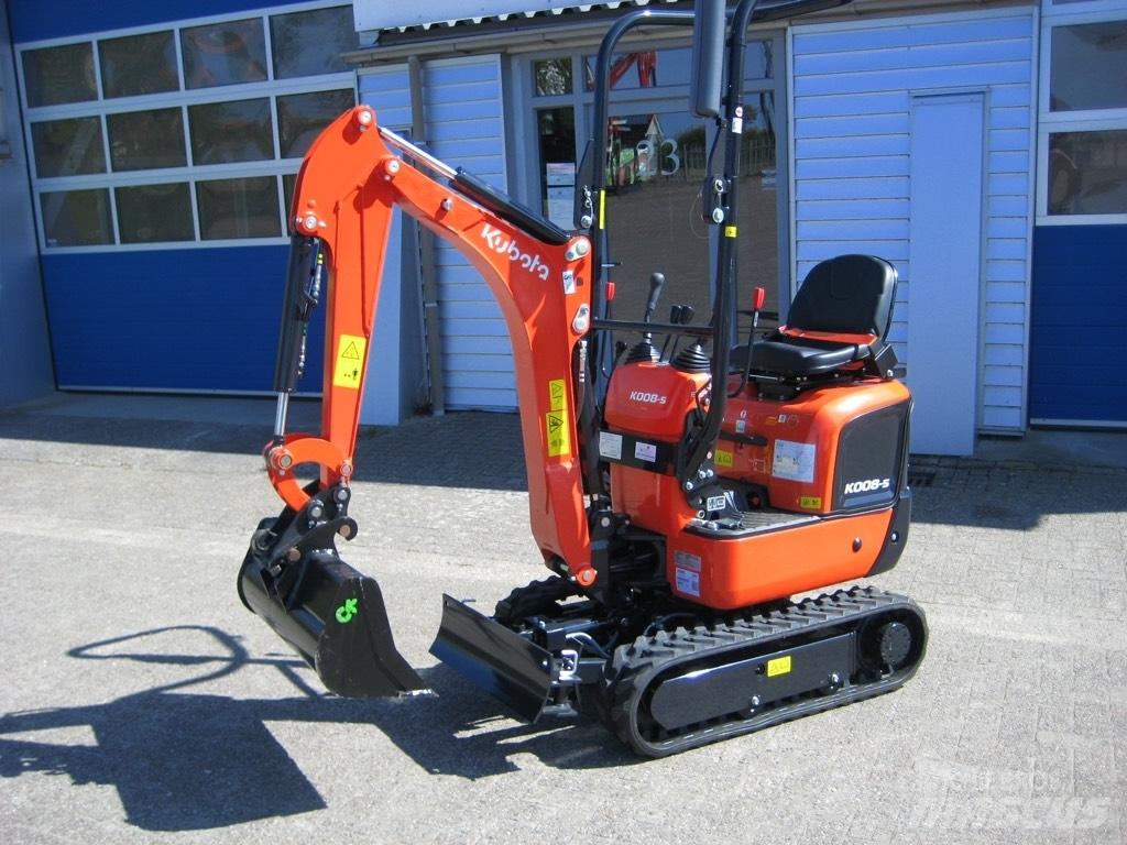Kubota K008-5 Mini ekskavatori < 7 t
