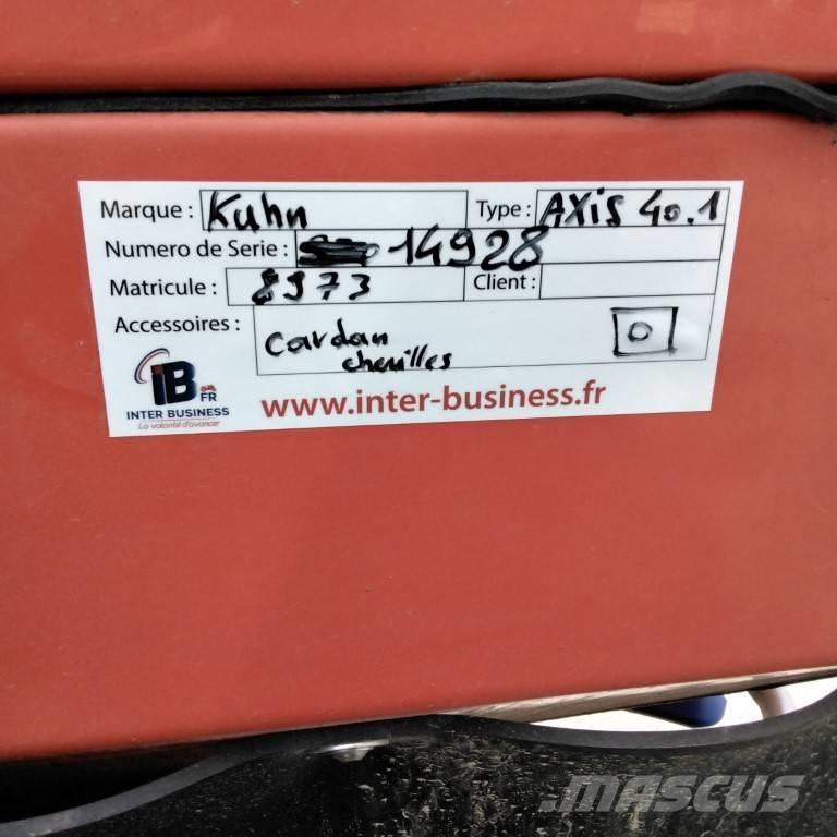 Kuhn Axis 40.1 Minerālmēslu izkliedētāji