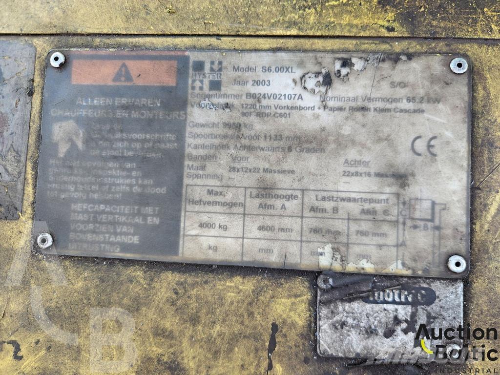 Hyster S6.00XL Autokrāvēji - citi