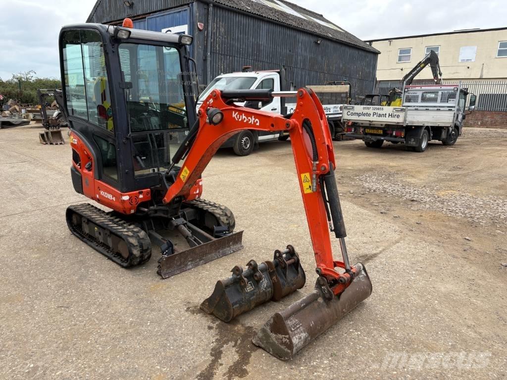 Kubota KX 018-4 Mini ekskavatori < 7 t