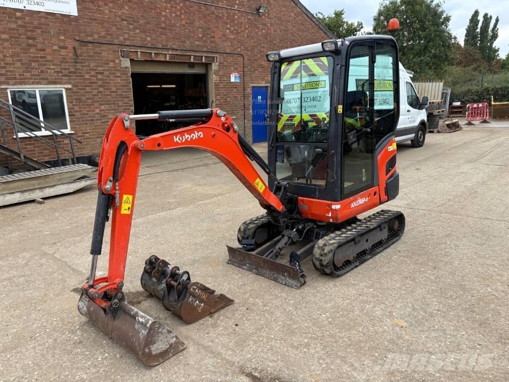 Kubota KX 018-4 Mini ekskavatori < 7 t
