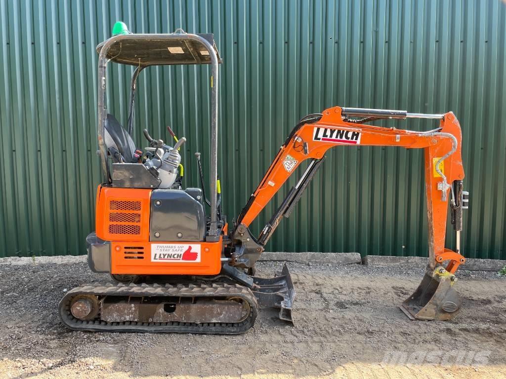 Hitachi ZX 19 U-6 Mini ekskavatori < 7 t