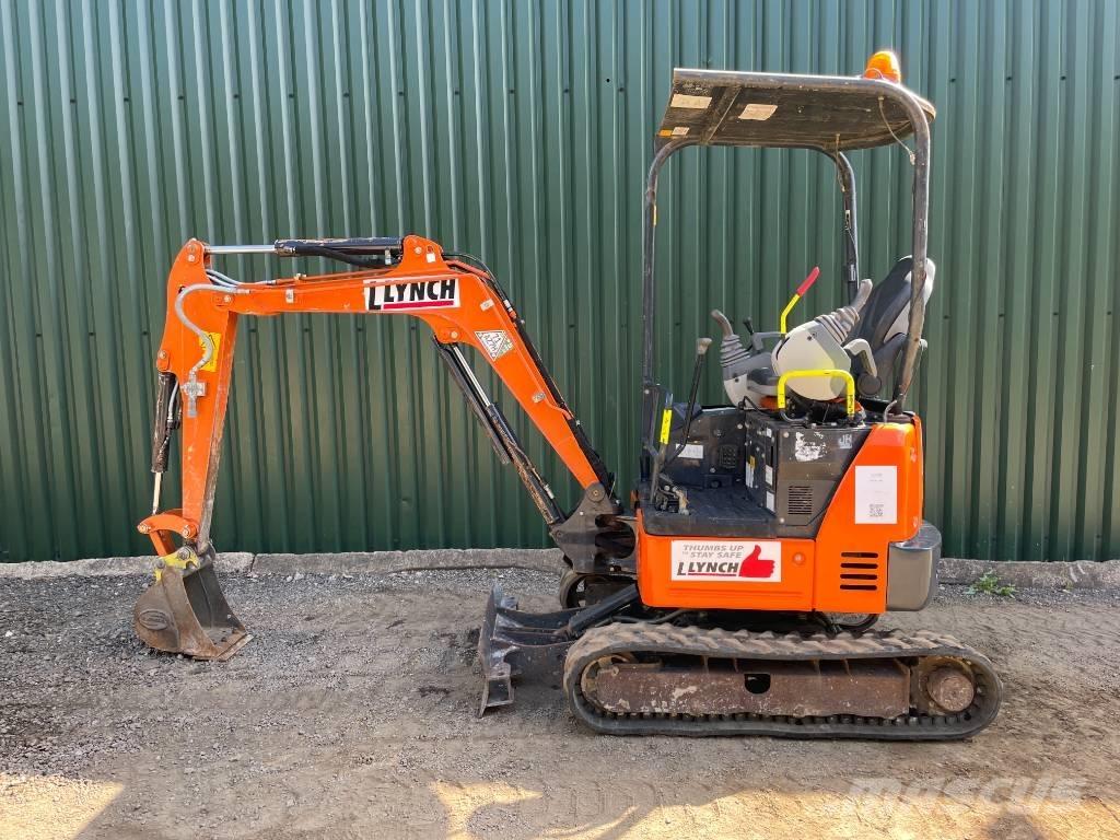 Hitachi ZX 19 U-6 Mini ekskavatori < 7 t