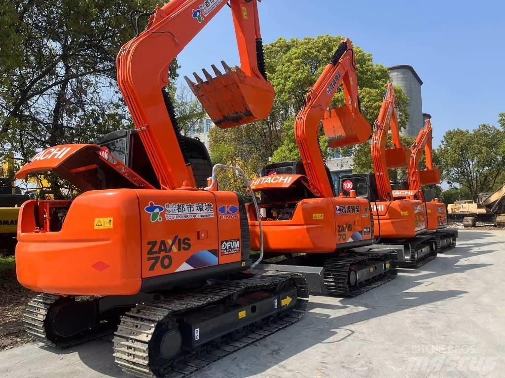 Hitachi ZX70 Kāpurķēžu ekskavatori