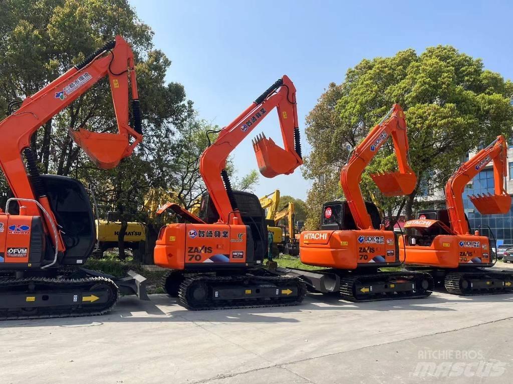 Hitachi ZX70 Kāpurķēžu ekskavatori