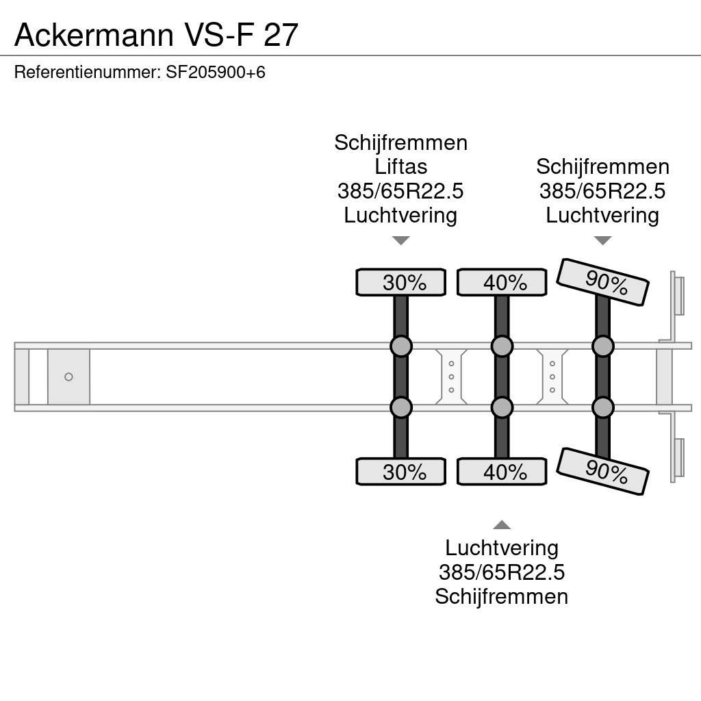 Ackermann VS-F 27 Noslēgtās piekabes