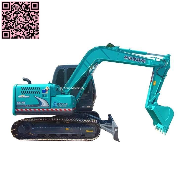 Kobelco SK 75 Kāpurķēžu ekskavatori