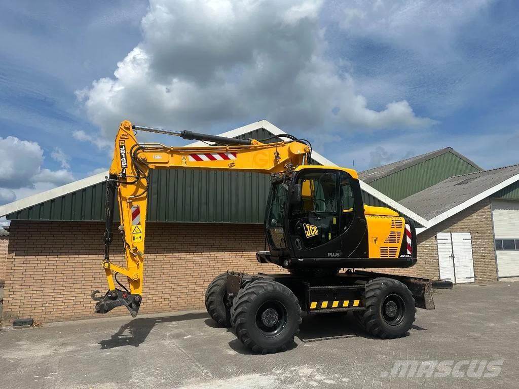 JCB JS145W Ekskavatori uz riteņiem