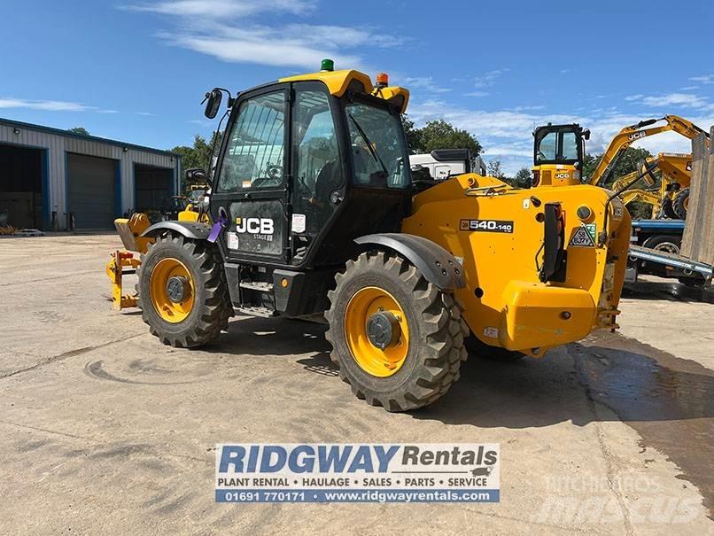 JCB 540-140 Teleskopiskie manipulatori