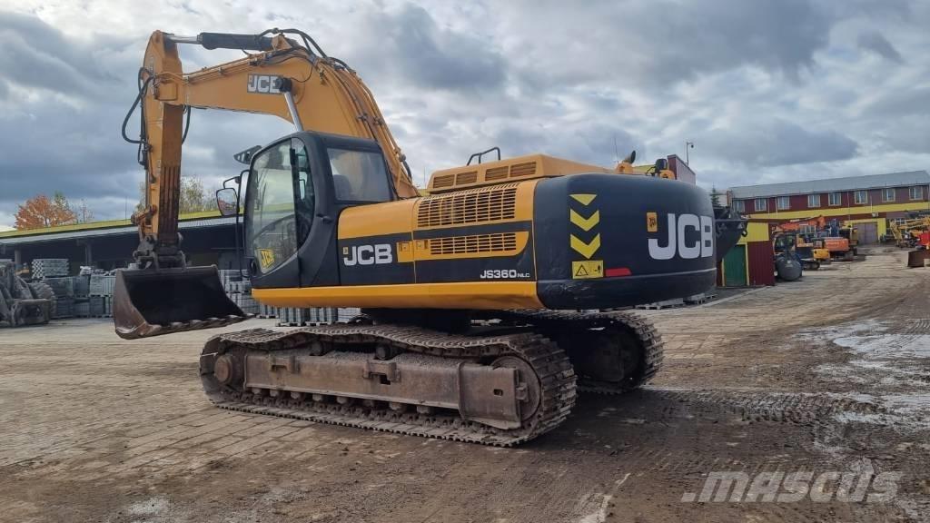 JCB JS 360 NLC Kāpurķēžu ekskavatori