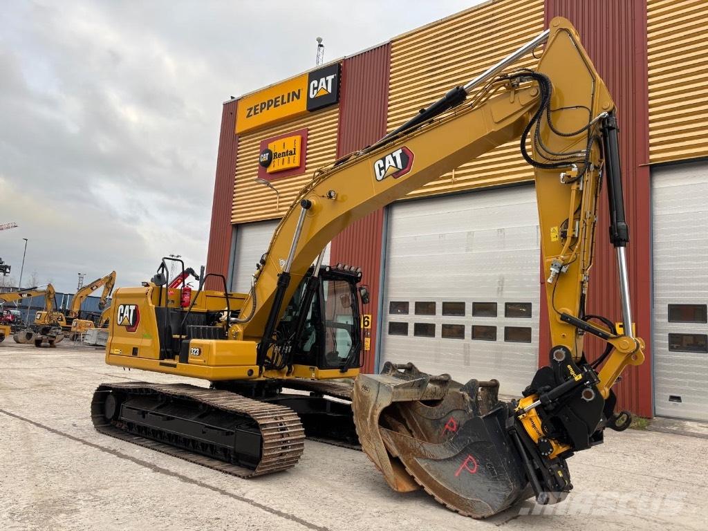 CAT 323 Kāpurķēžu ekskavatori