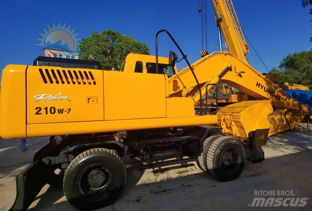 Hyundai R 210W-7 Ekskavatori uz riteņiem