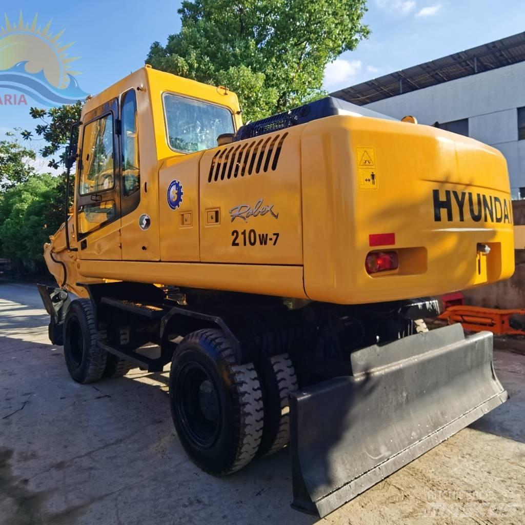 Hyundai R 210W-7 Ekskavatori uz riteņiem