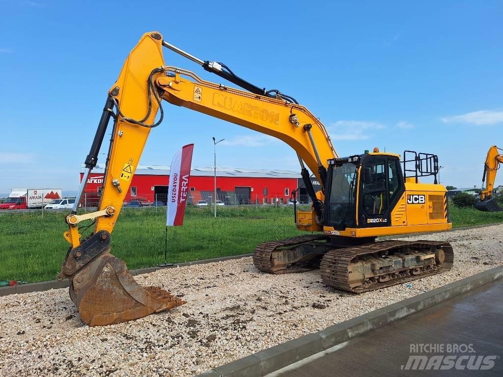 JCB 220X LC Kāpurķēžu ekskavatori