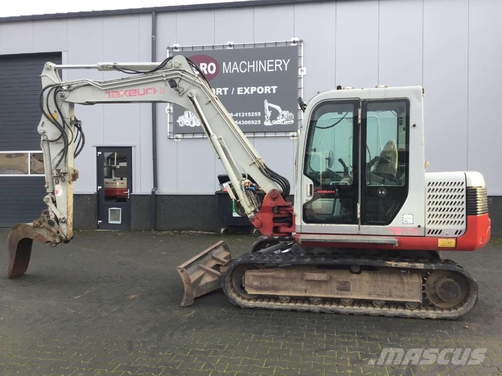 Takeuchi TB 175 Vidēja lieluma ekskavatori 7 t - 12 t