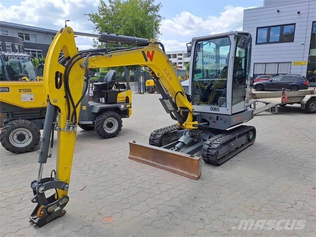 Wacker Neuson ET35 Kāpurķēžu ekskavatori