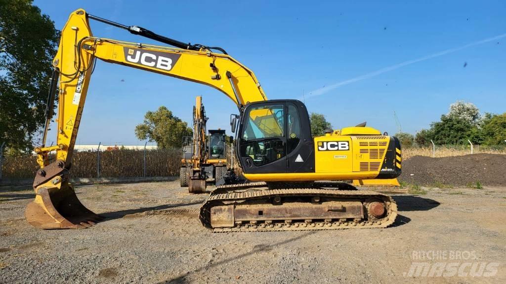 JCB JS 220 LC Kāpurķēžu ekskavatori