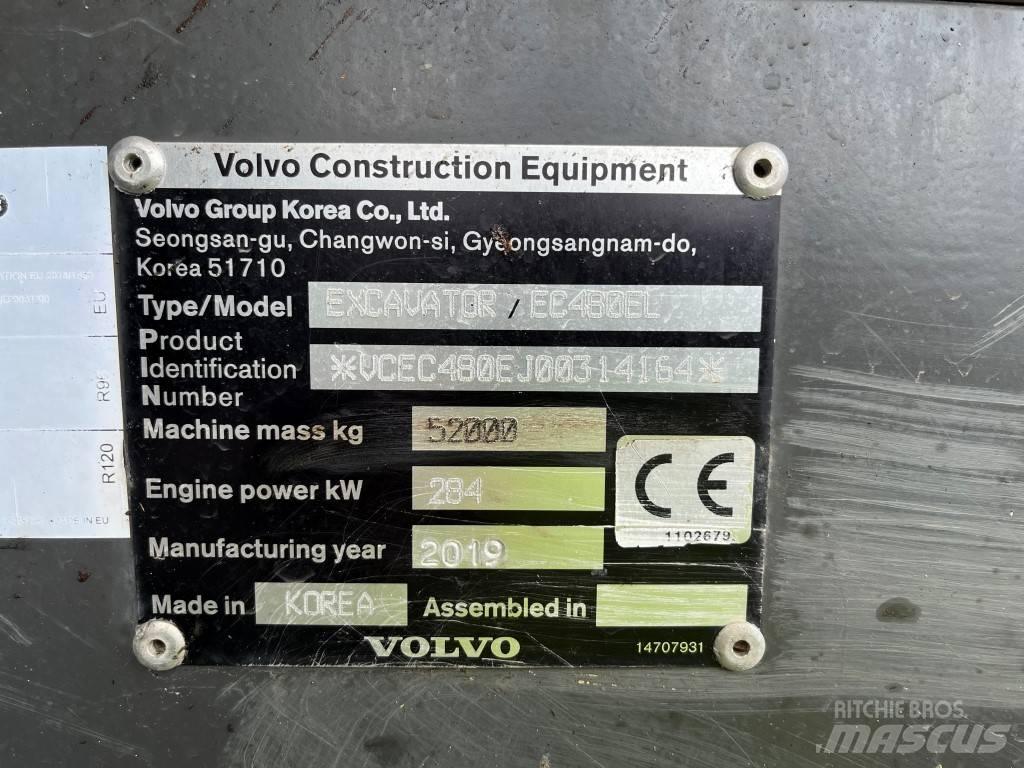 Volvo EC480EL Kāpurķēžu ekskavatori