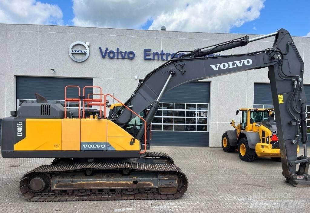Volvo EC480EL Kāpurķēžu ekskavatori
