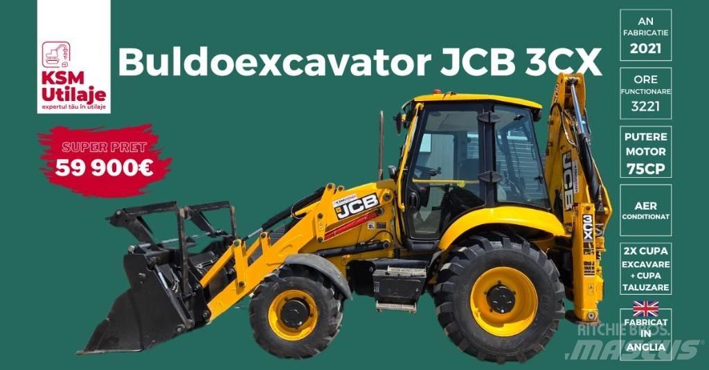JCB 3 CX Ekskavatori-iekrāvēji