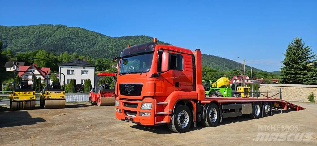 MAN TGS 35.400 Platformas/kravas mašīnas ar vinču