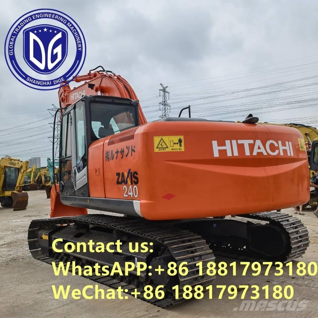 Hitachi ZX 240-3 Kāpurķēžu ekskavatori