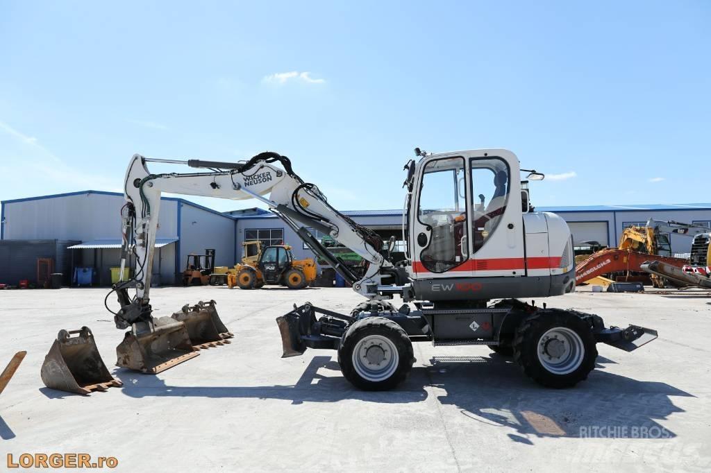 Wacker Neuson EW 100 Ekskavatori uz riteņiem