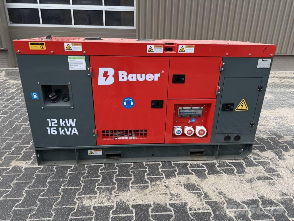 Bauer 15 KVA Dīzeļģeneratori