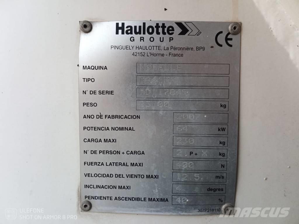 Haulotte HA 41 PX Strēles pacēlāji