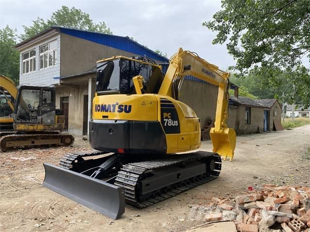 Komatsu pc78us Kāpurķēžu ekskavatori