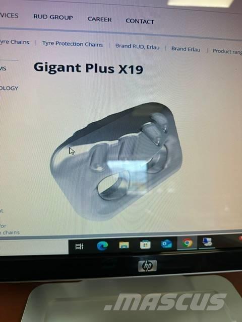 Rud Giant Plus X19 Riepas, riteņi un diski