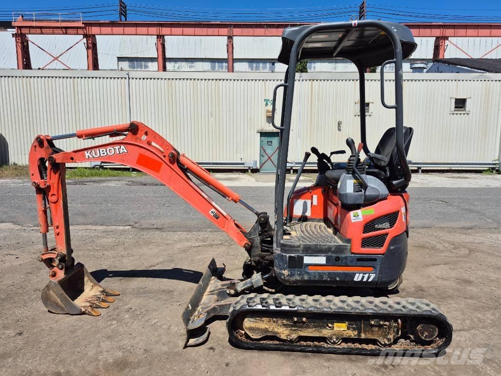 Kubota U 17 Mini ekskavatori < 7 t