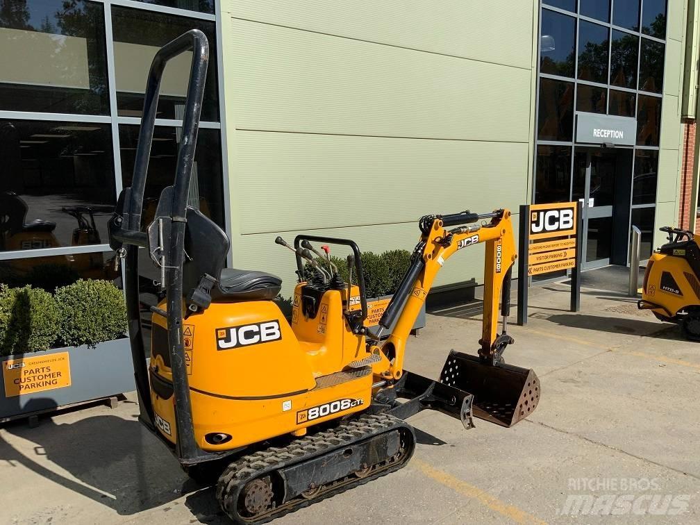 JCB 8008 Mini ekskavatori < 7 t