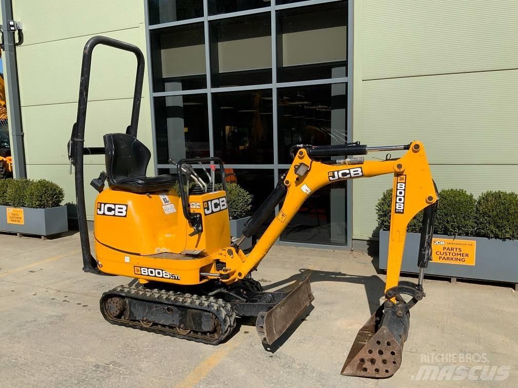 JCB 8008 Mini ekskavatori < 7 t