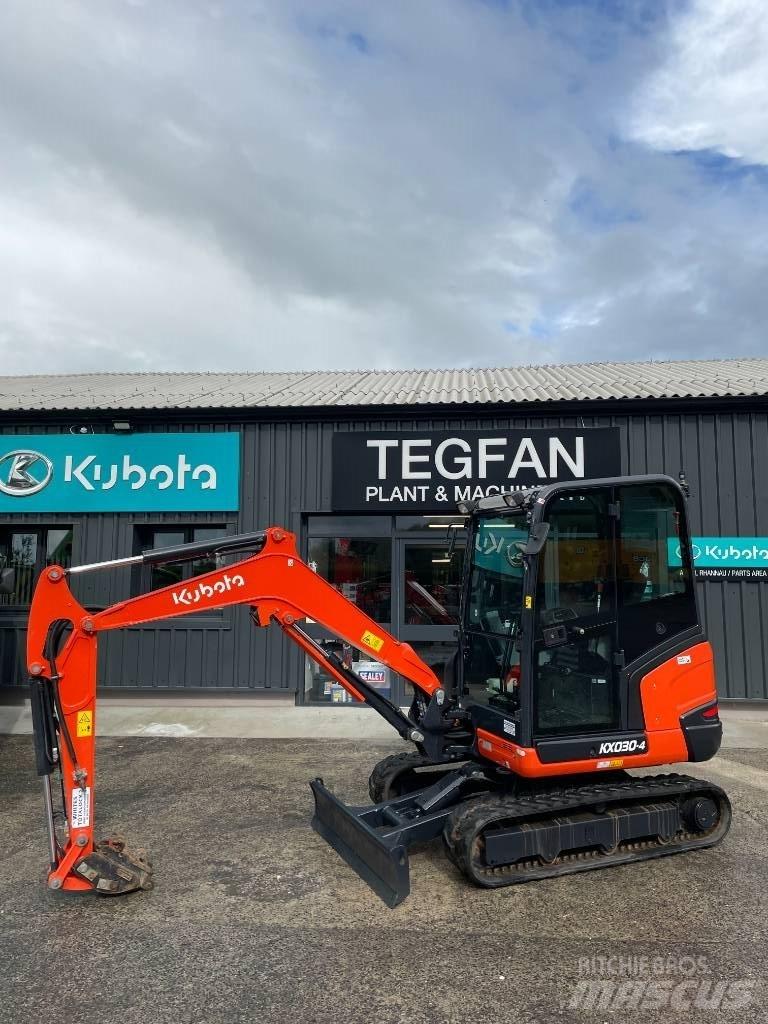 Kubota KX 030-4 Mini ekskavatori < 7 t