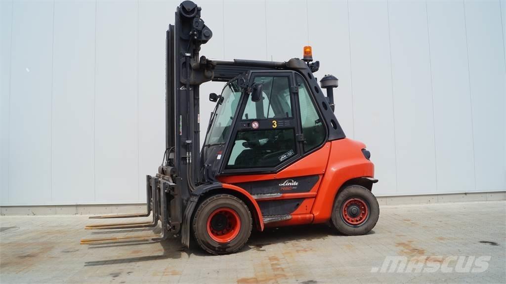 Linde H60D Tehnika ar dīzeļa dzinēju