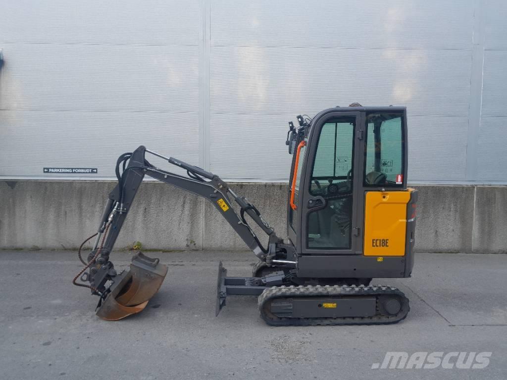 Volvo EC18E Mini ekskavatori < 7 t