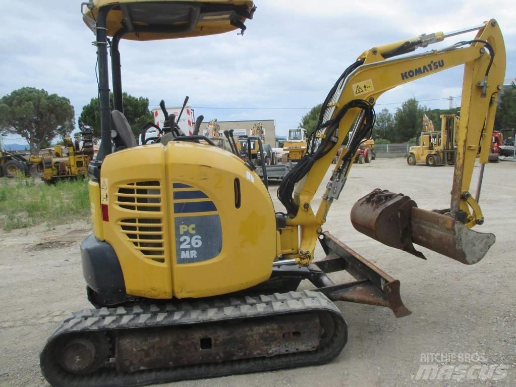 Komatsu PC 26 MR-3 Mini ekskavatori < 7 t