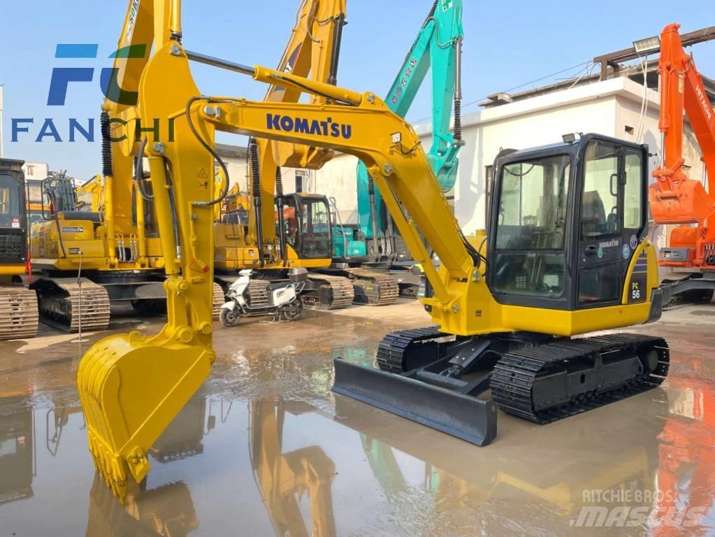 Komatsu PC 56-7 Kāpurķēžu ekskavatori