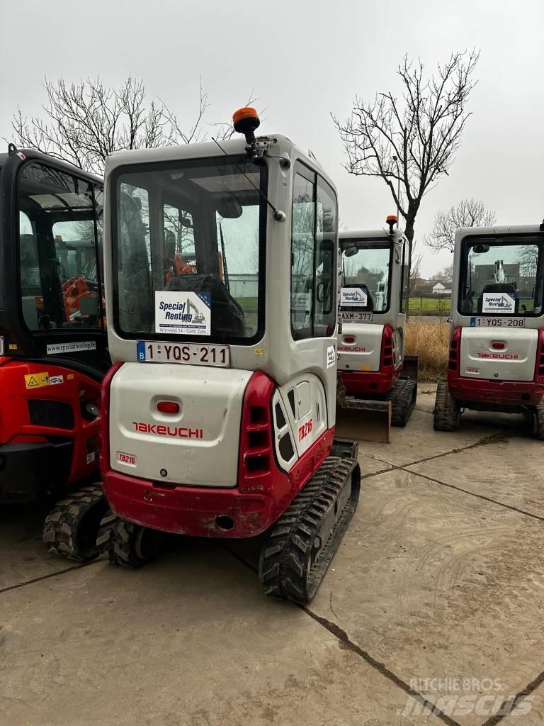 Takeuchi TB 216 Mini ekskavatori < 7 t