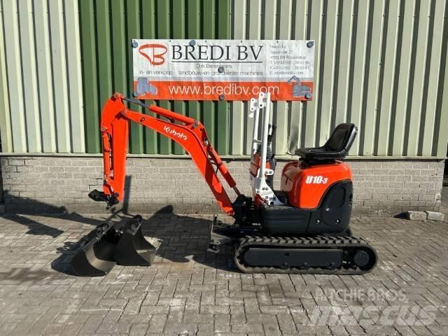 Kubota U 10-3 Mini ekskavatori < 7 t
