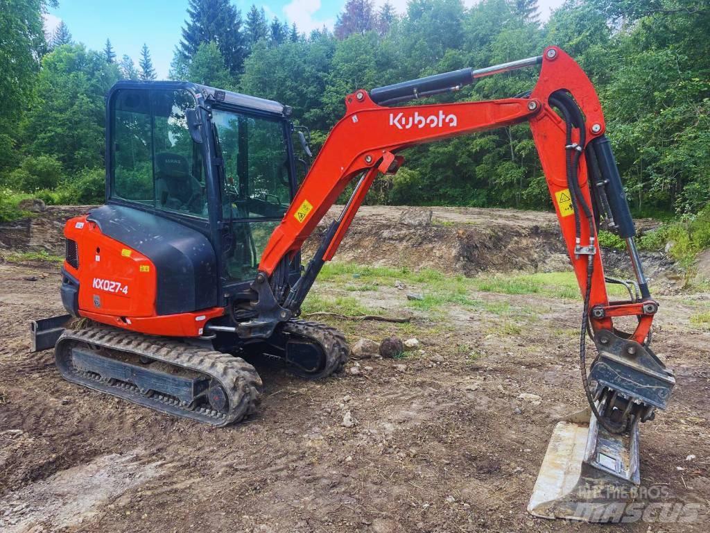 Kubota KX 027-4 Mini ekskavatori < 7 t