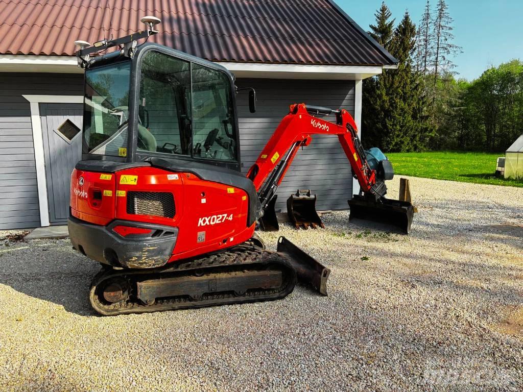 Kubota KX 027-4 Mini ekskavatori < 7 t