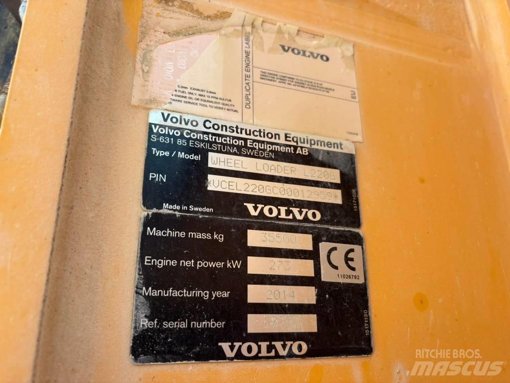 Volvo L 220 G Iekrāvēji uz riteņiem