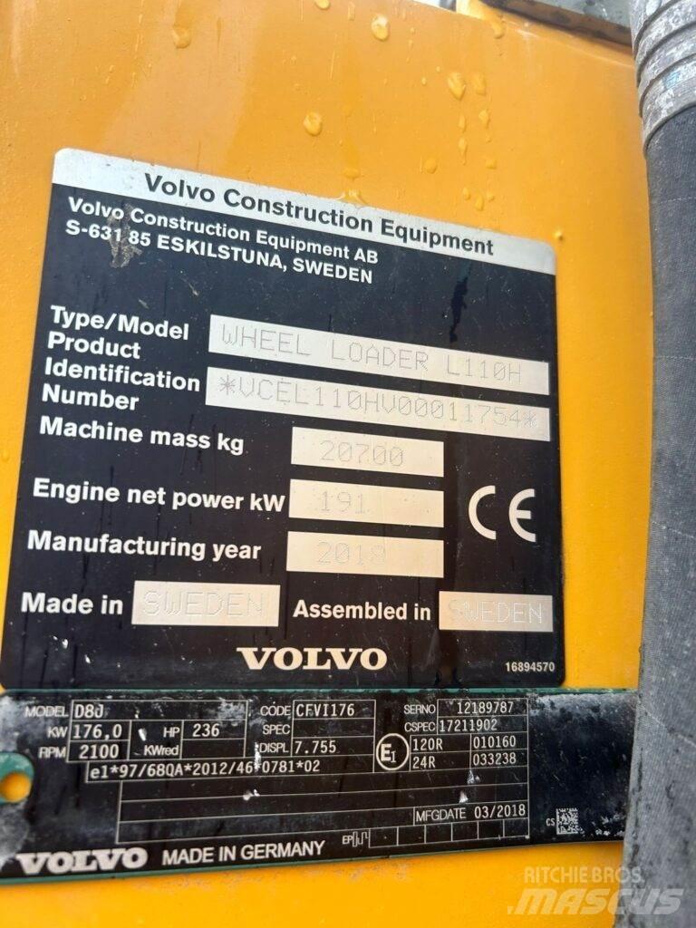 Volvo L110H Iekrāvēji uz riteņiem