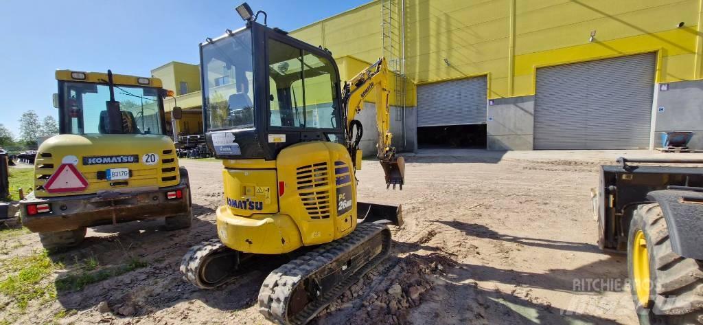 Komatsu PC 26 MR Mini ekskavatori < 7 t