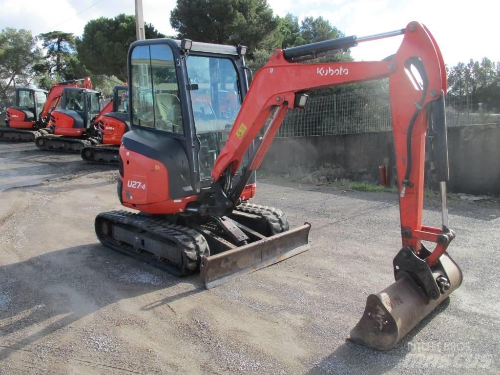 Kubota U 27-4 Mini ekskavatori < 7 t