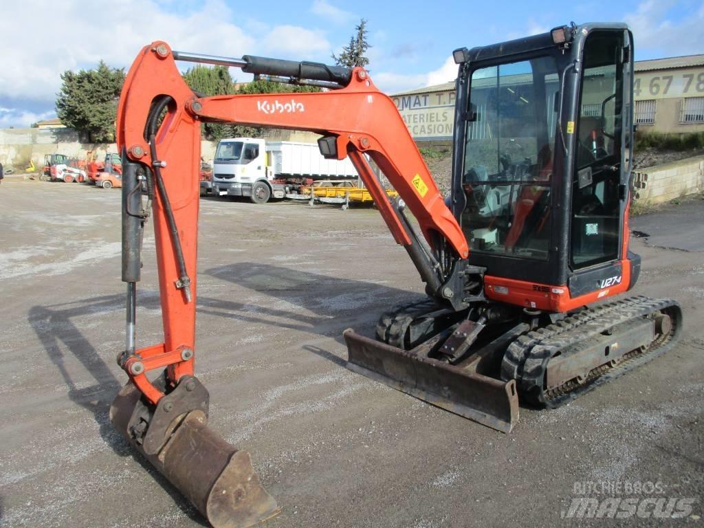 Kubota U 27-4 Mini ekskavatori < 7 t