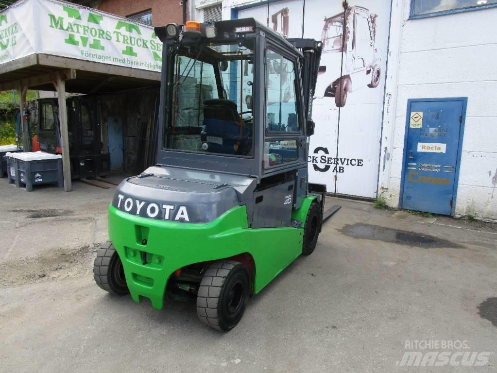 Toyota Elmotvikt Elektriskie iekrāvēji