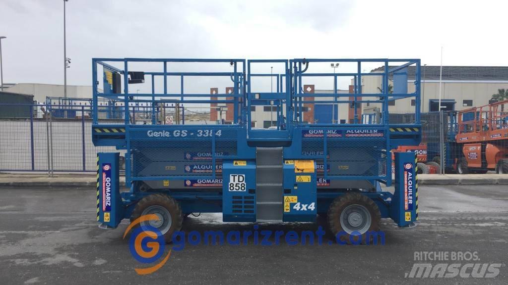 Genie GS 3384 Šķerveida pacēlāji